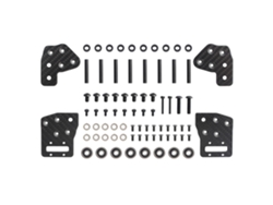 Kit de unión XY de fibra de carbono para impresoras 3D CNC Voro 2.4/Trident: ligero y duradero.