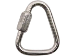 Mosquetón KONG Triangle Quick Links (Talla: 10 mm - Plateado)