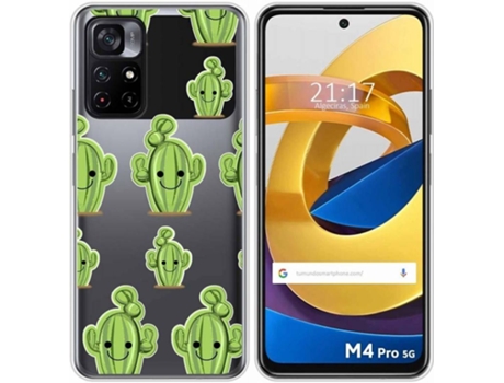 Carcasa Xiaomi POCO M4 Pro 5G TUMUNDOSMARTPHONE Cactus Multicolor