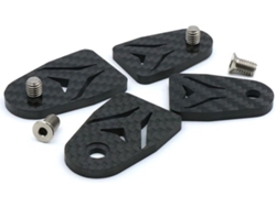 Soporte de fibra de vidrio Gokoco Easy Wheel para bicicletas plegables con tornillo de titanio