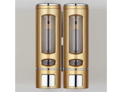 Dispensador de jabón líquido de pared de 400 ml/800 ml, champú transparente, gel de ducha y accesorios de baño Rosewell