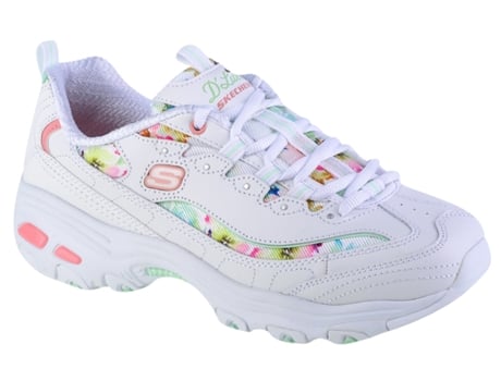Botas de Mujer SKECHERS D Lites Blooming Fields Piel Blanco (41)