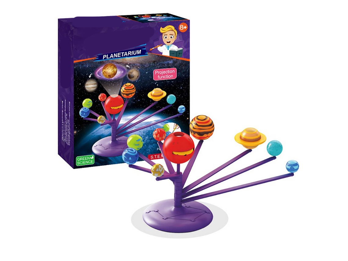 Kit De Ciencia Diy De Planetario Del Sistema Solar Modelo De Planetas Juguetes Stem Regalo Para Niños Y Adolescentes