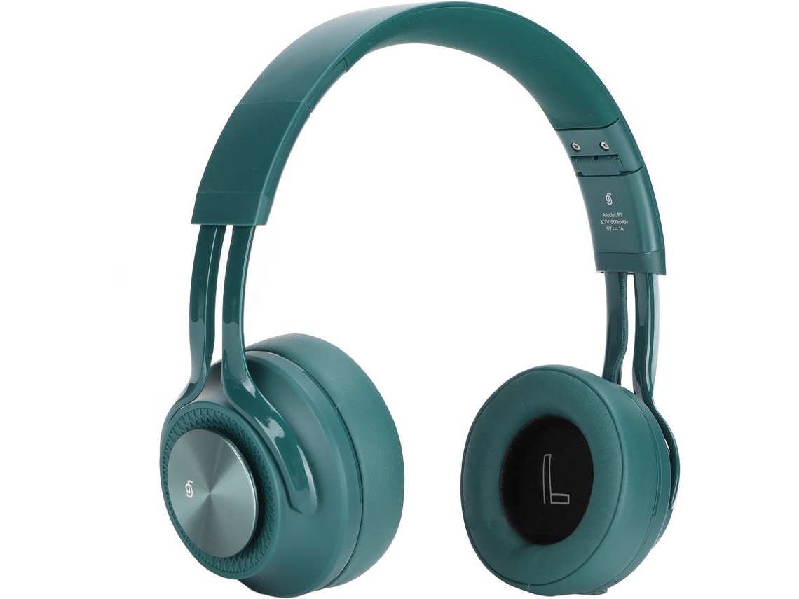 Auriculares inalámbricos Bluetooth YIZHOOD P1 Over Ear (Micrófono - Verde