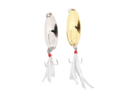 2026rebe-lures De Pesca Cuchara Forma Sanguijuela Secuencial Bait De Metal Duro Para Agua Dulce Salada Trucha Bass10g