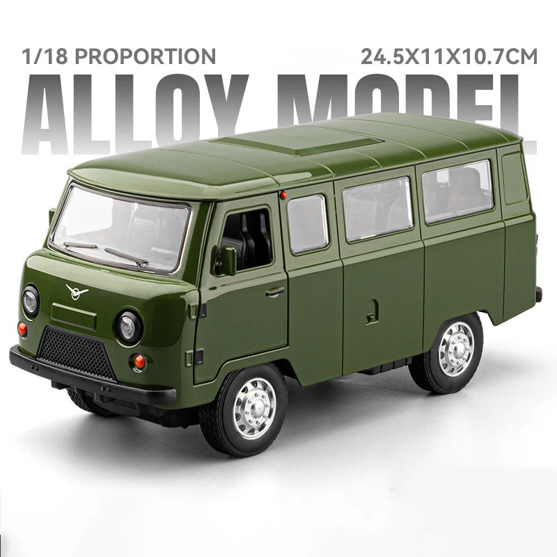 (verde) Coche De Juguete A Escala 1:18 De Aleación, De Metal Fundido A Presión, Con Mecanismo De Retroceso, Sonido Y Luz.