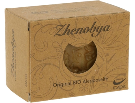 Jabón ZHENOBYA Alepo 88% de Aceite de Oliva y 12% de Laurel (200 g)