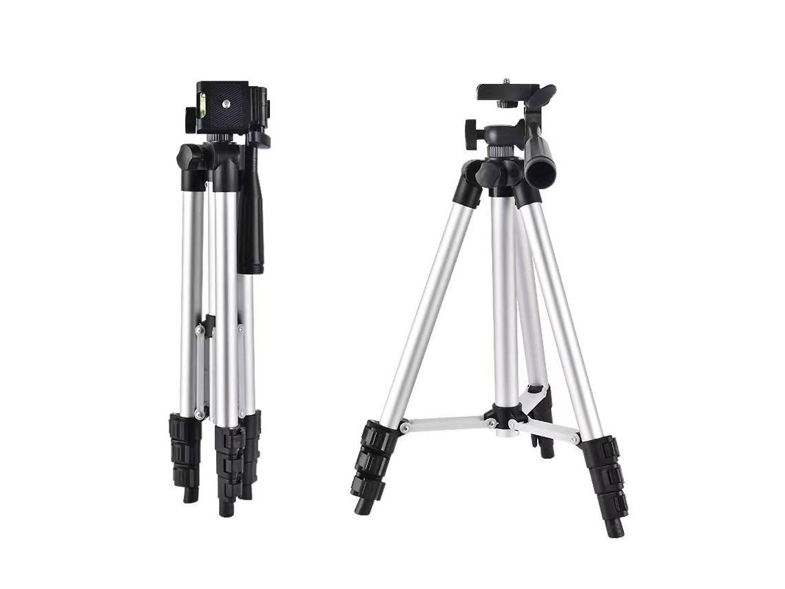 Trípode Aluminio 1020mm 4 Secciones Ajustables 3kg Base Nube 360° Cámaras Smartphones