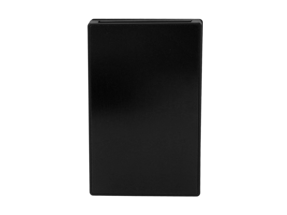 Tarjetero emergente antirrobo con bloqueo RFID, minitarjetero delgado de aleación de aluminio, color negro