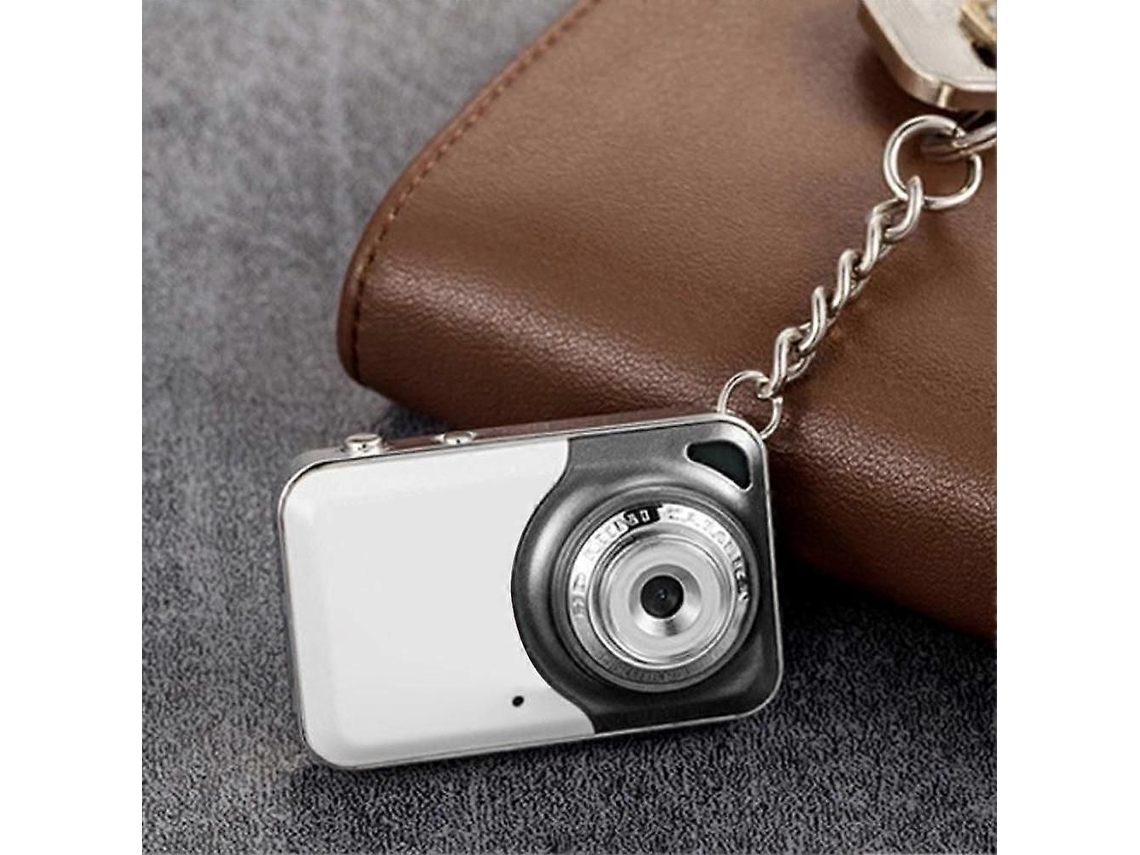 Gris + Tarjeta de memoria de 32 g X 6 Mini cámara de video para niños Cámara de regalo TAISHENGDA (c)