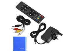 Mini Reproductor Multimedia Hd Con Sonido Estéreo Y Vídeo 1080p, Salida Hdmi Av Y Centro Multimedia Con Enchufe