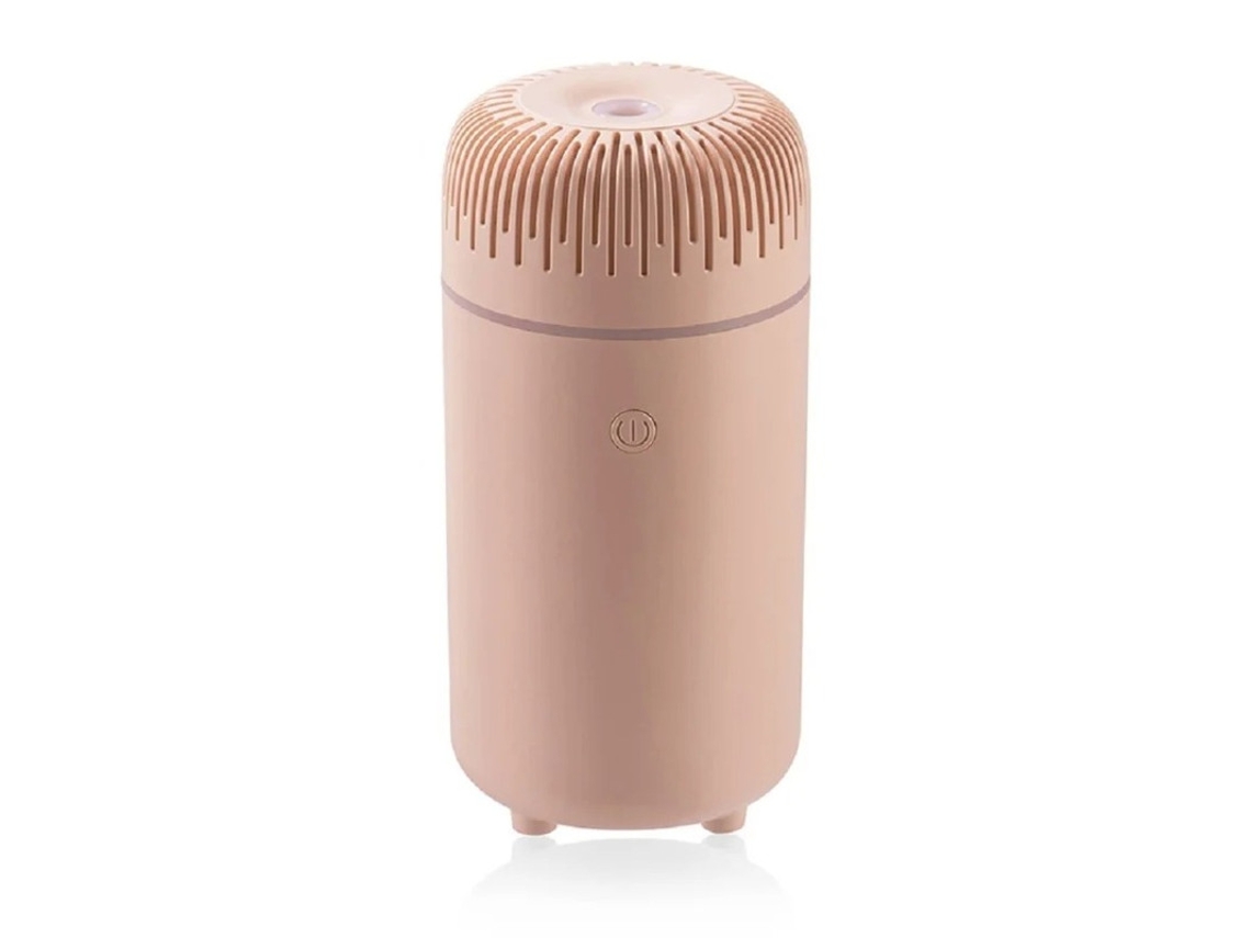 Difusor de aceite para coche USB con 2 modos, luz multicolor, silencioso, Bestvite Rosa