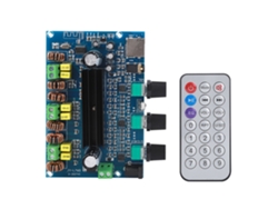 Yncm2026-placa De Amplificador Digital Bluetooth De Alta Potencia Módulo Potenciómetro 2.1 Canales Jy760