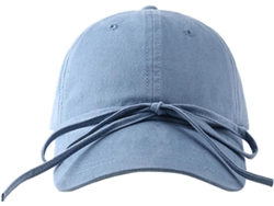 Gorra De Béisbol Coreana Con Lazo, Ajustable, Para Mujer, Con Protección Solar, Transpirable, Con Visera Y Ala Larga, Ideal Para Acampar.