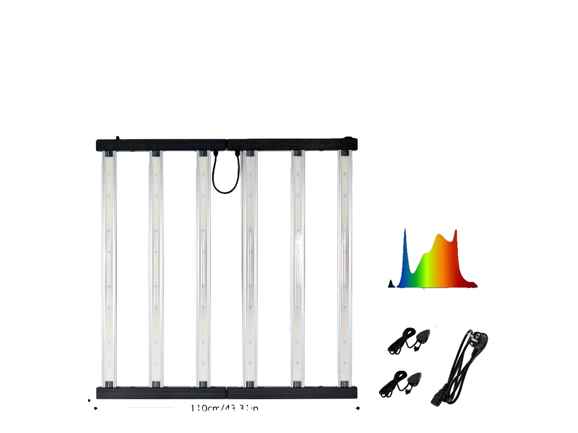 Lámpara de cultivo de plantas de espectro completo con función regulable, 720 W Pro