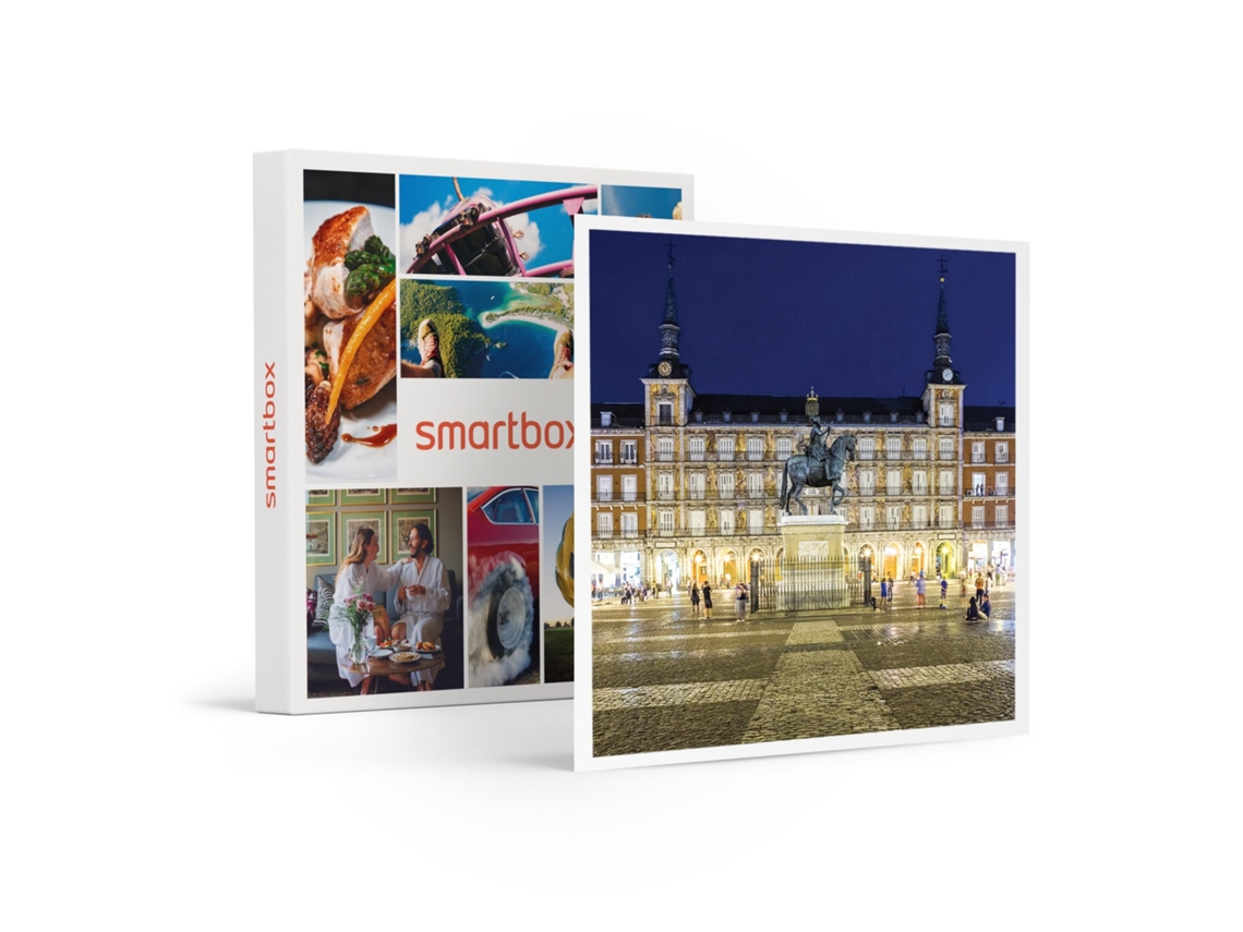 Caja Regalo SMARTBOX Tour nocturno con cena premium y espectáculo flamenco en Madrid para 2 personas