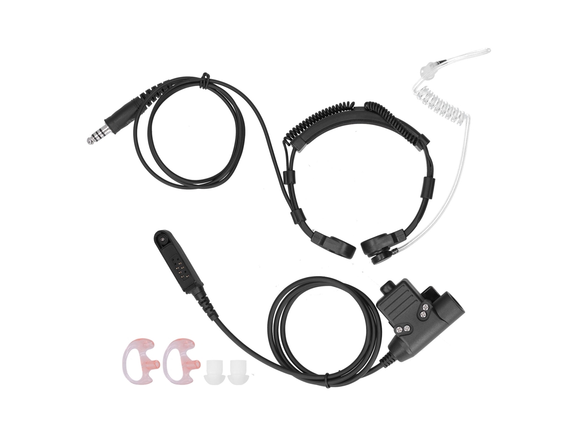 Fone De Ouvido Com Microfone De Gola Para Rádios Walkie Talkies Baofeng Uv9r/bf9700/bfa58