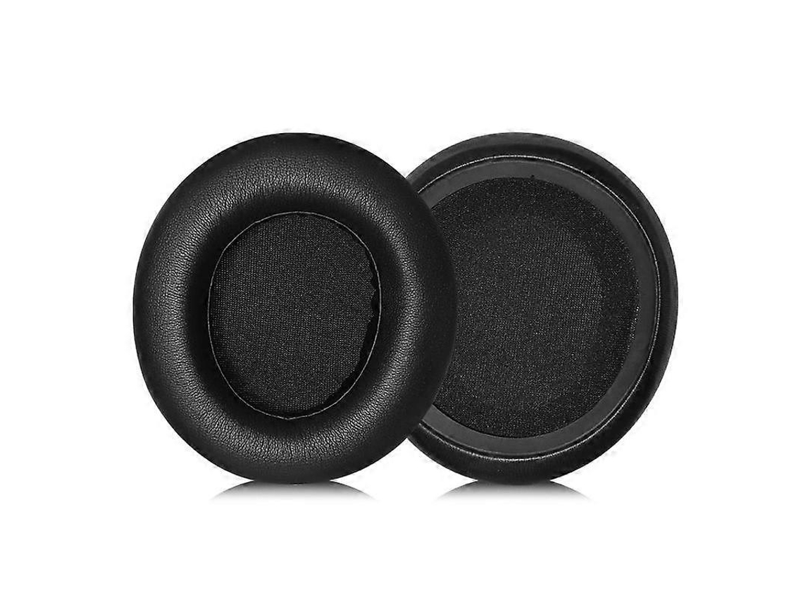 Juego de 2 almohadillas de piel sintética para auriculares con cable Steelseries Arctis Nova GIECY (negro)
