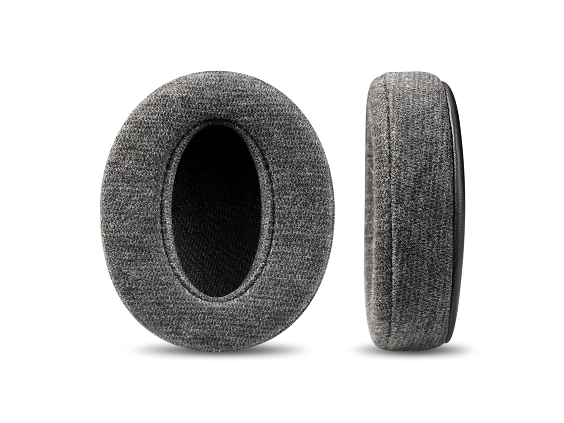 Protectores de auriculares de felpa suave/estuches compatibles con los auriculares Sony WH negros CH720N Yunzii (paquete de 2)