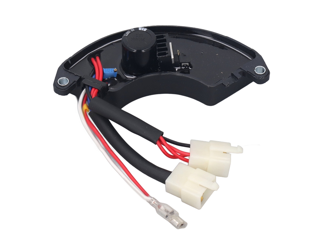 Regulador Automático De Voltaje (avr) Para Generador Trifásico De 7 Kw Y 8 Cables, Condensador De 400 V Y 220 Μf, Carcasa De Abs.