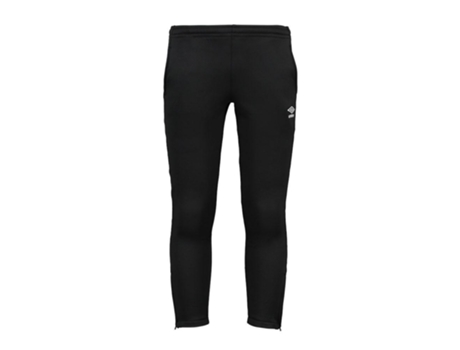 Pantalones para Hombre UMBRO Logo Negro para Fútbol (14 Años)