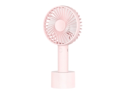 Mini Ventilador Portátil Usb (rosa), Compacto Y Recargable, Versión Mini De Verano, 2000 Mah.