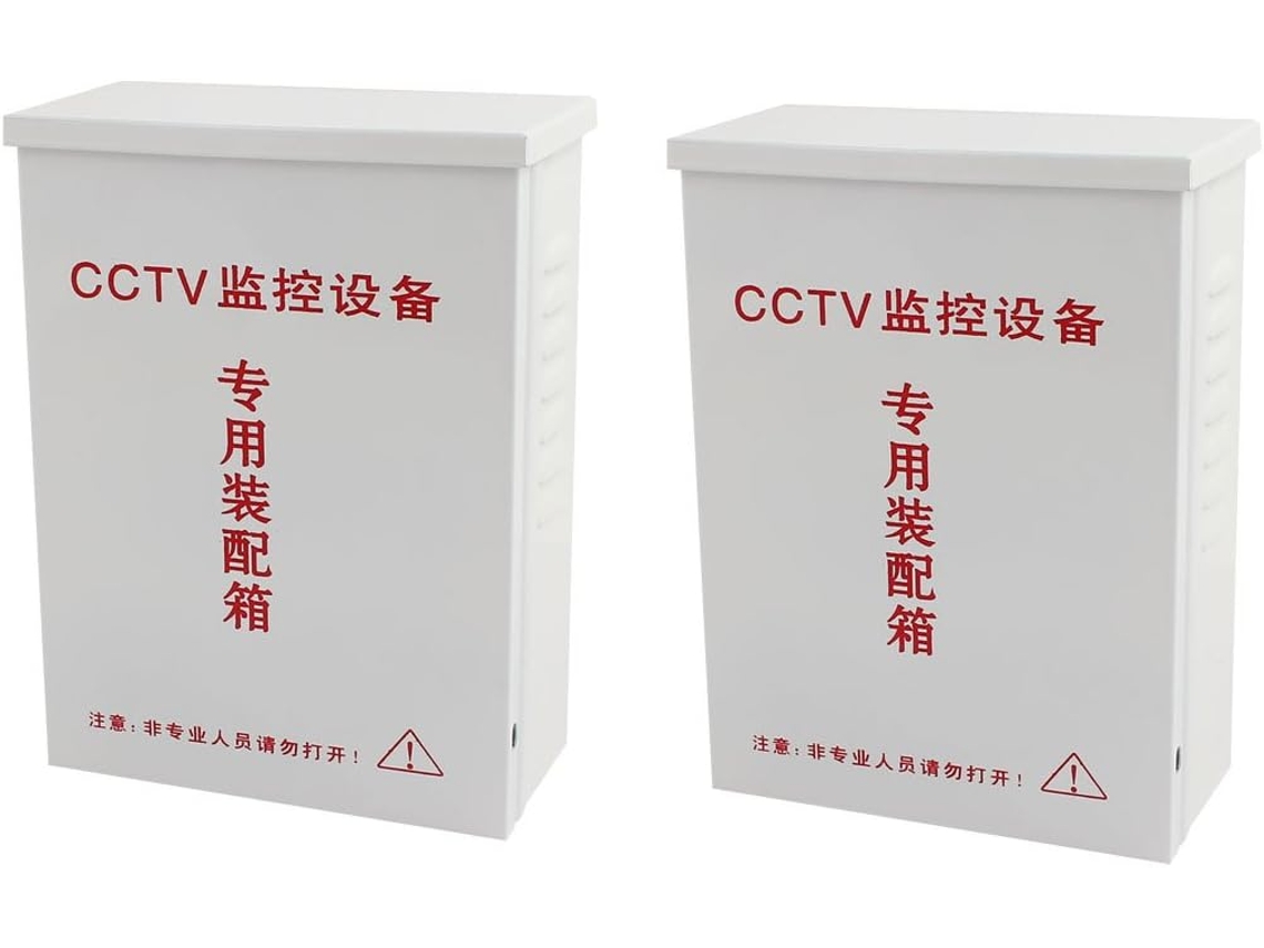 2 Cajas De Montaje De Hierro Impermeables De 180 Mm X 135 70 Para Cámaras De Cctv
