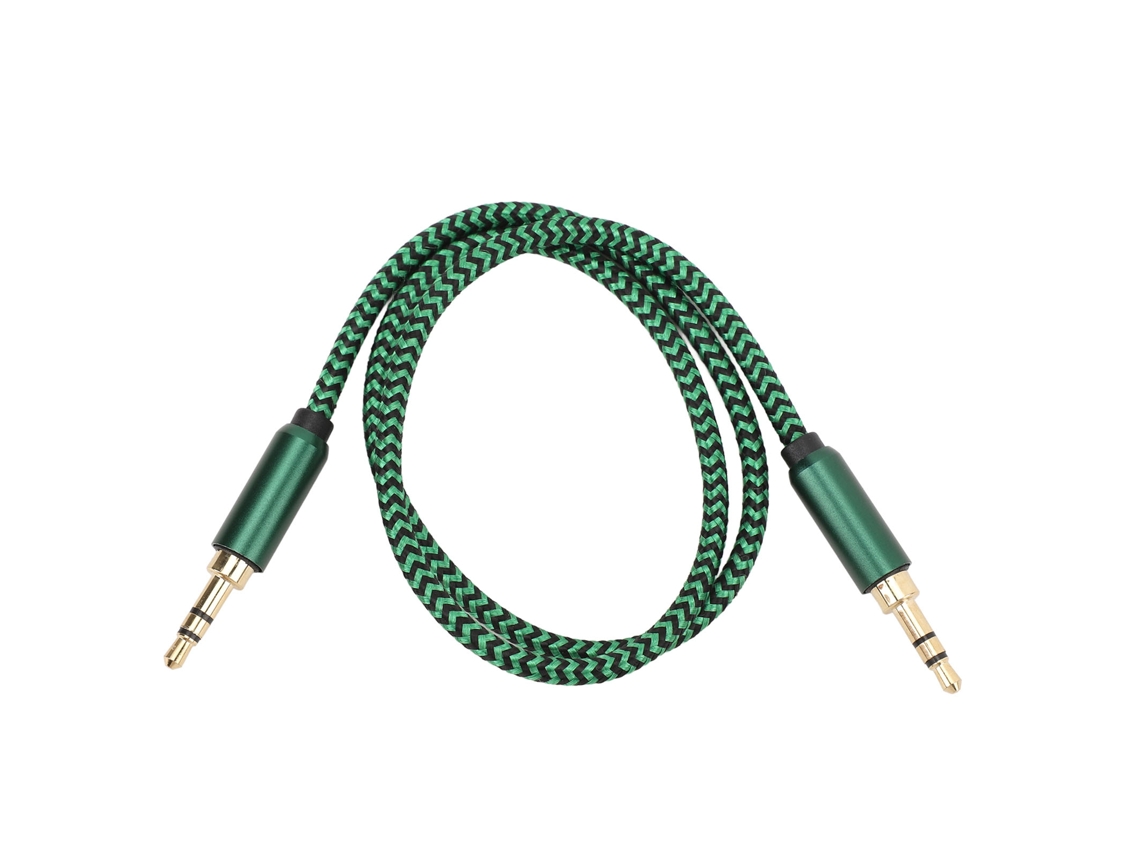 Cable Auxiliar De 3,5 Mm Macho A Macho De 0,5 M Para Auriculares De Coche, Ios, Teléfono Móvil Y Tableta.