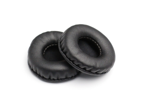 Almohadillas para Koss Porta Pro PP/KSC35/KSC75/KSC55 cuero artificial, Negro