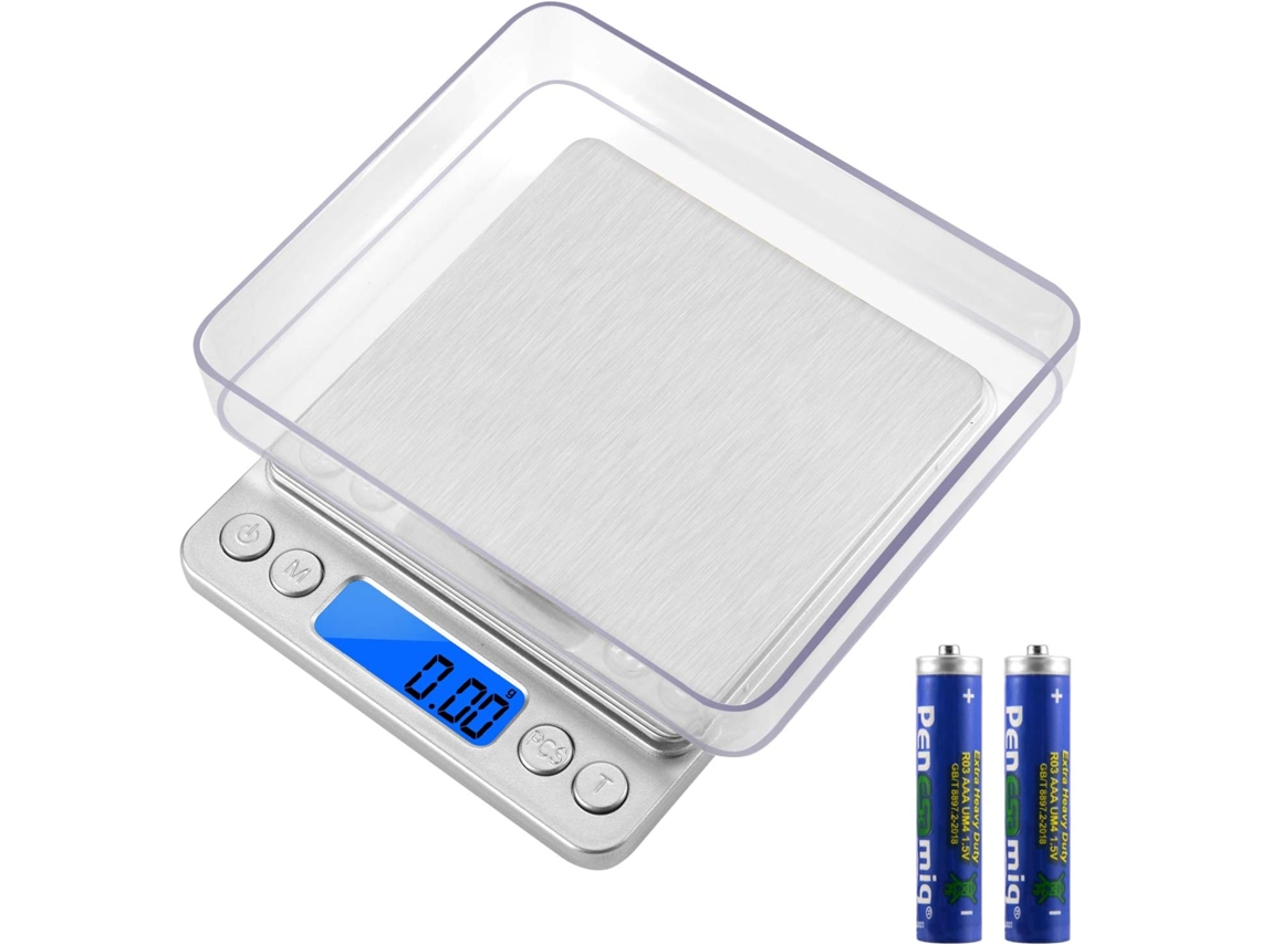 TRUYUETY Balança De Joalheria 500g/0.01g Usb