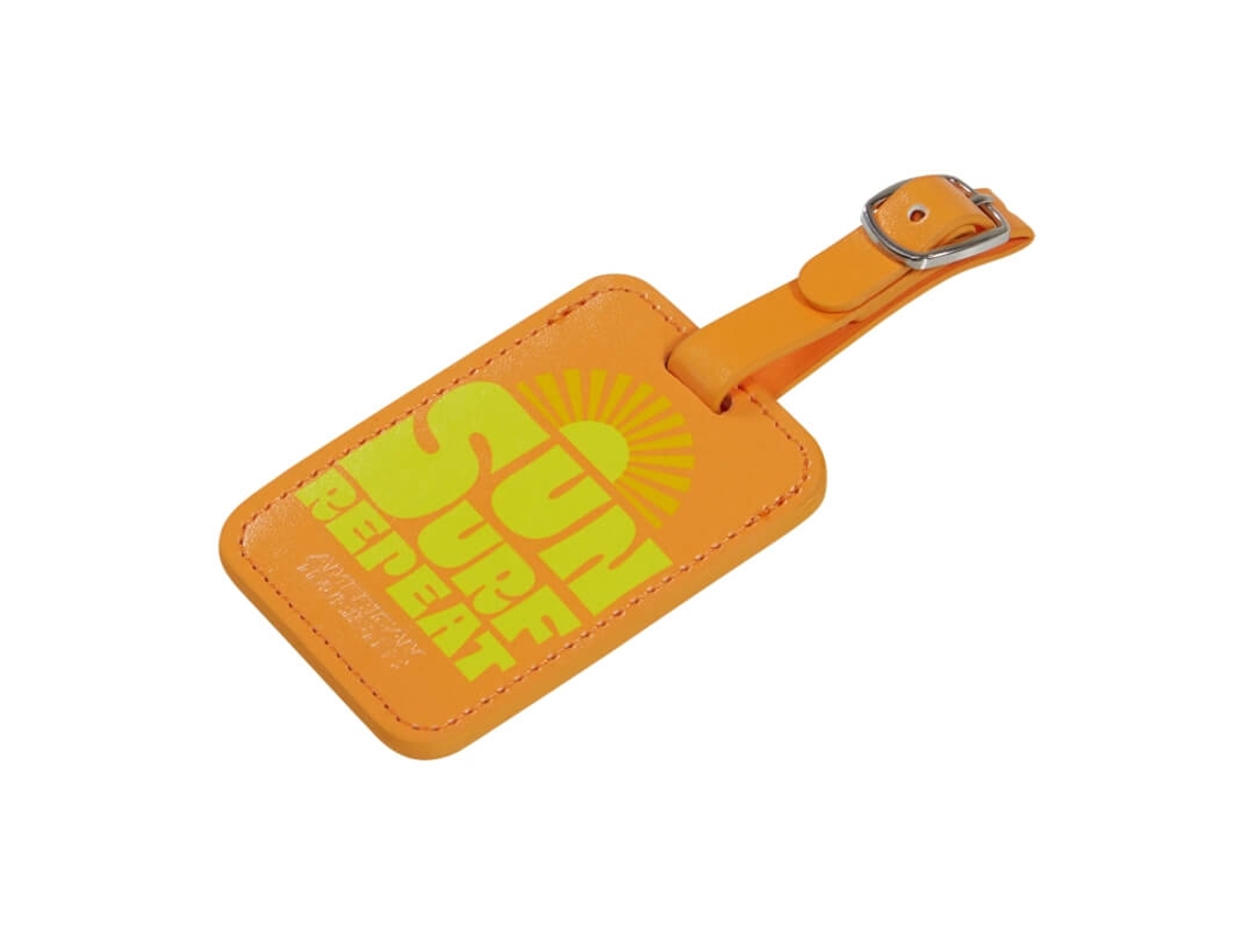 At Pack De 2 Etiquetas De Viagem Print Sun Surf Repetir