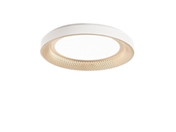 Plafón LED HIVE de metal dorado mate 40W PERENZ ø50cm