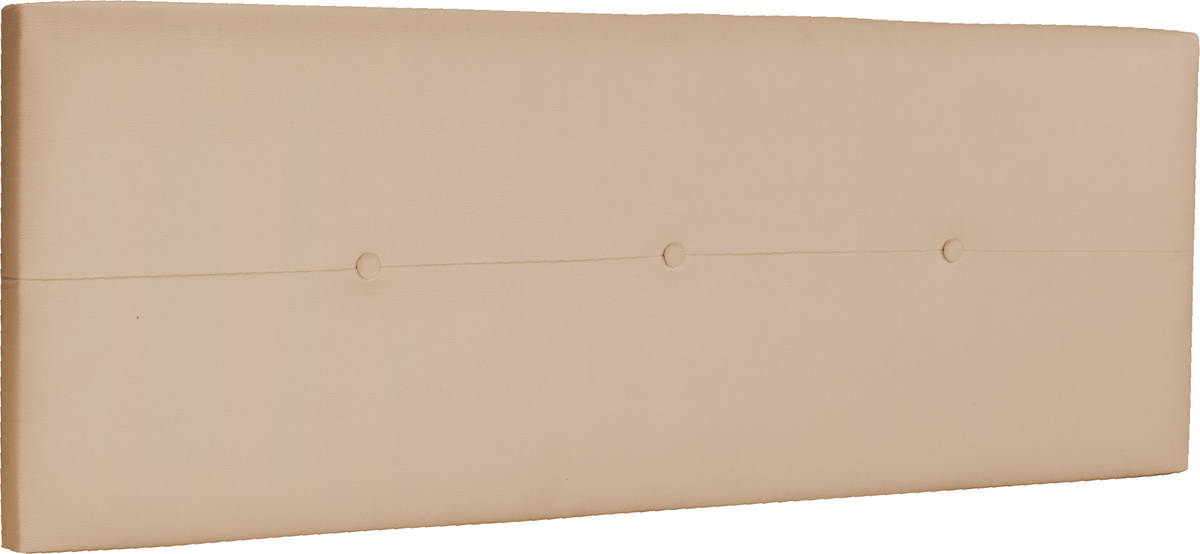 Cabecero DHOME Tapizado (Beige - Polipiel - 145 x 5 x 50 cm)