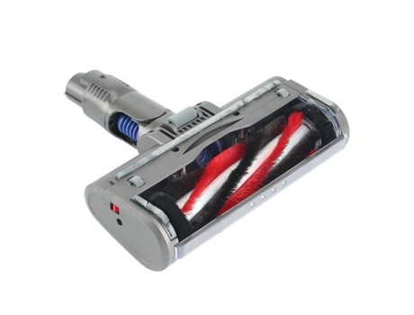 Escova turbo elétrica, escova parquet, versão led, compatível para dyson