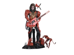 Figura de Higgs de Hot Toys Vgm80 de Death Stranding 2 en la playa, versión de lujo