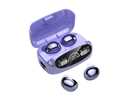 Auriculares Bluetooth M32 Wireless Sports In-Ear Touch Cancelación Baja latencia Púrpura Betterlifefg