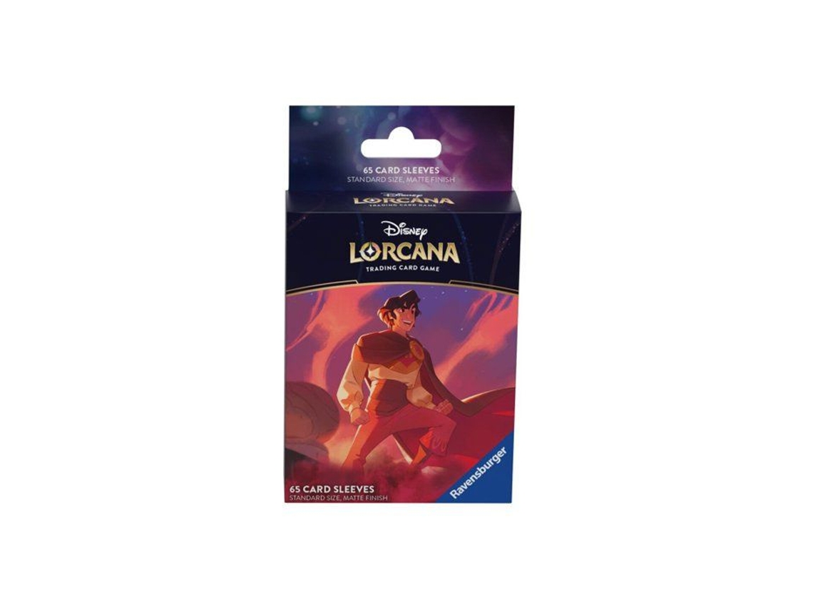 Fundas protectoras para tarjetas de Disney Lorcana Capítulo 5 de Aladdin