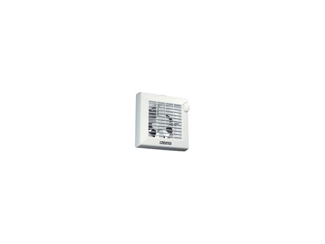 Extractor de aire de pared con temporizador Ø120 175m³ H Vortice