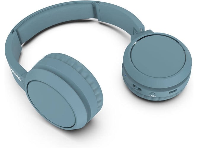Auriculares Bluetooth PHILIPS Tah4205Bl (On Ear - Micrófono - Azul)