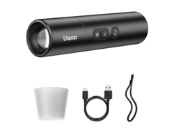 Linterna para videografía, haz de luz ajustable, diseño ligero, LM07