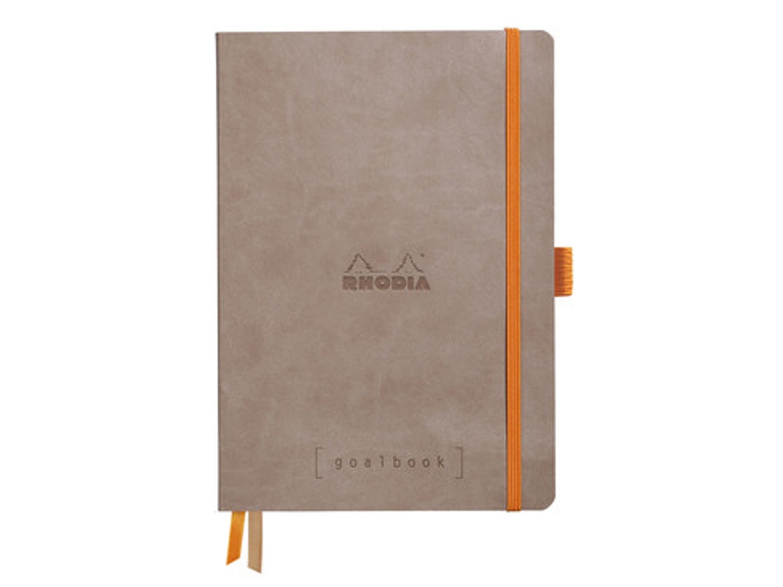 RHODIA Goalbook Cuaderno Y Block A5 240 Hojas Gris Pardo