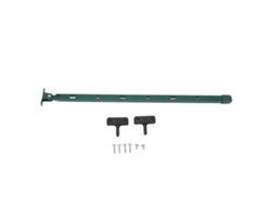 Barra Manual De Aluminio Para Abrir Ventanas De Invernadero Con Tornillos, 39 Cm (15,35 Pulgadas), Color Verde.
