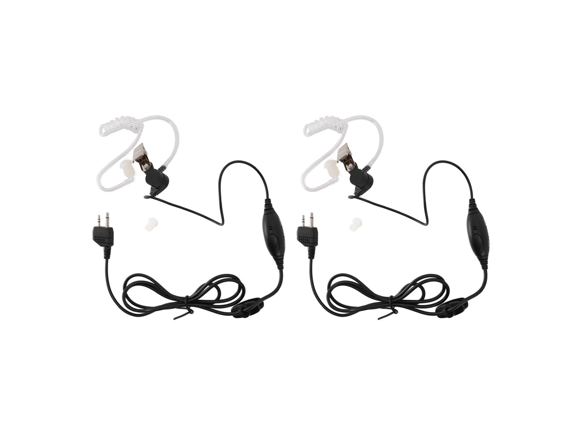 Auriculares para comunicación por radio con Vox y 2 canales