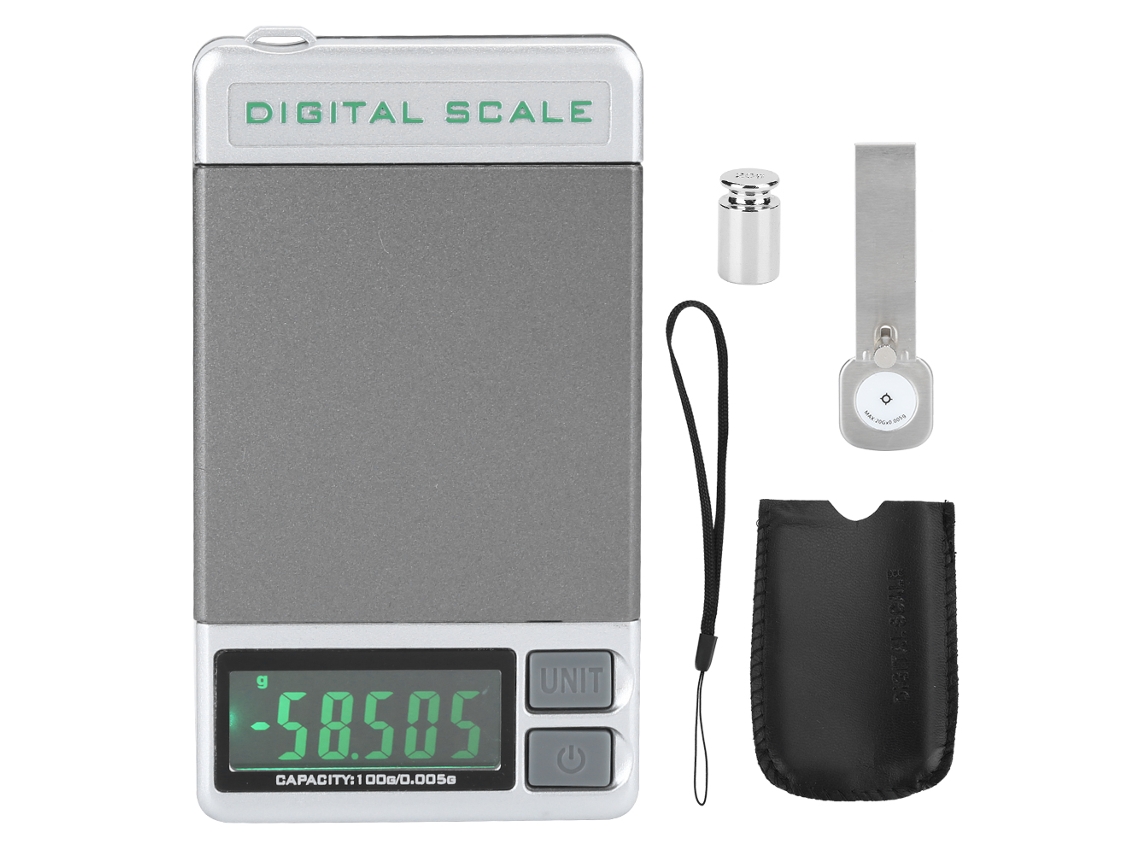 Medidor De Presión Digital De Aguja Preciso Para Tocadiscos Con Función De Peso Y Apagado Automático.