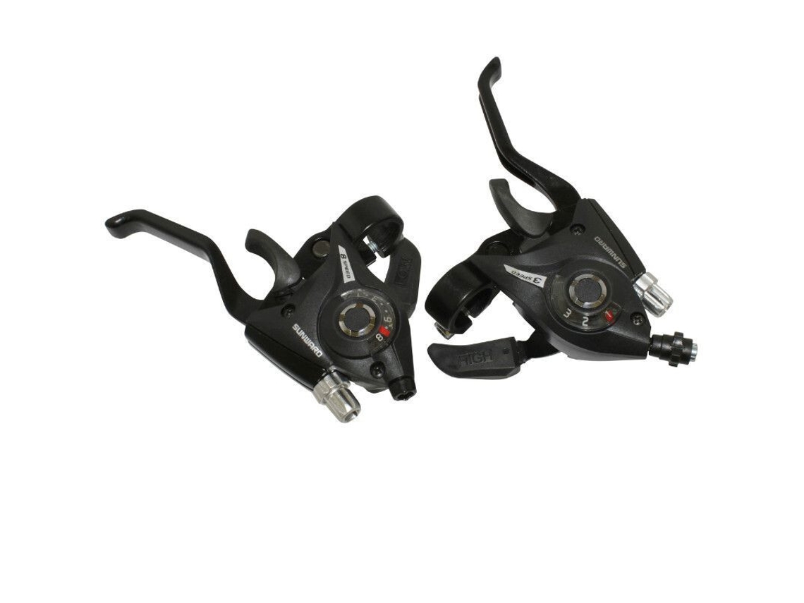 Par de palancas de aluminio compatibles con Shimano P2R V-Brake