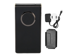 Telefone Clamshell Com Botões Grandes Dual Sim 5900mah Desbloqueado Para Idosos Sos 2,8 Polegadas