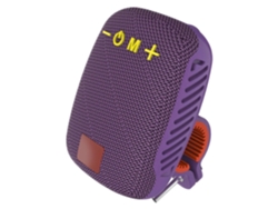 Altavoz Bluetooth para bicicleta, resistente al agua IPX5, recargable por USB, radio FM, portátil, para manillar, Bluetooth Chennnls