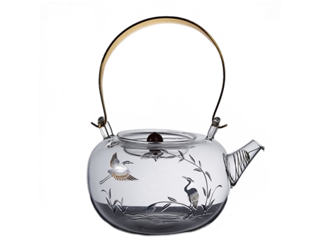 Tetera Eléctrica XGF 900 ml Brew Tea Pot Gold P