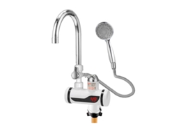 Grifo Con Calentador De Agua De 220V, Calentador De Agua Instantáneo Sin Tanque, Cocina, Baño, Con Pantalla Digital Led CHRUI