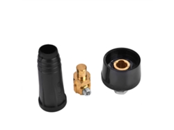 Conector Rápido De Cable De Soldadura Estilo Europeo Dkj50-70 Negro 1 Pieza Adaptador De Conexión Rápida